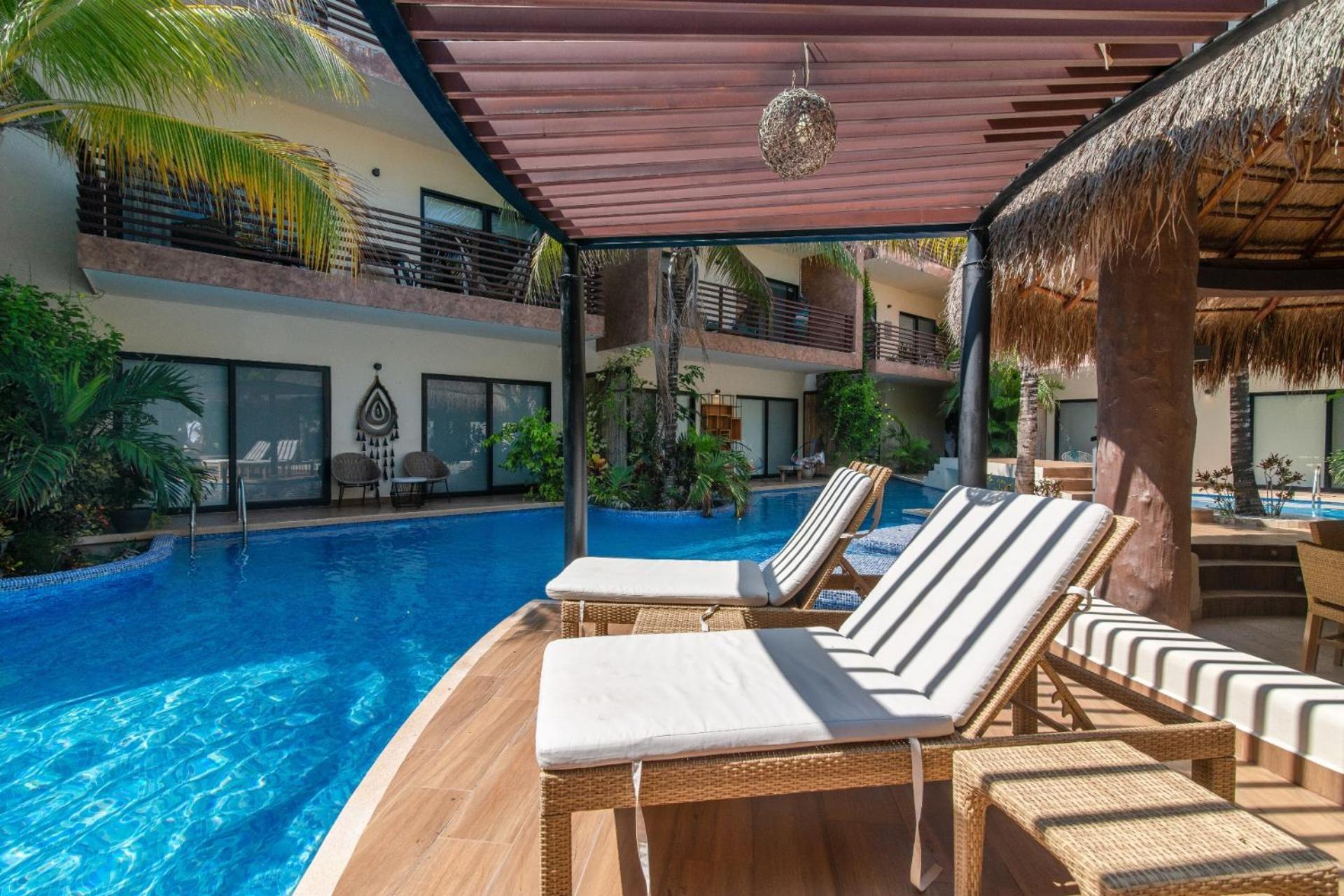 Ferienwohnung Luxurious Penthouse With Jungle View & Private Pool Tulum Exterior foto